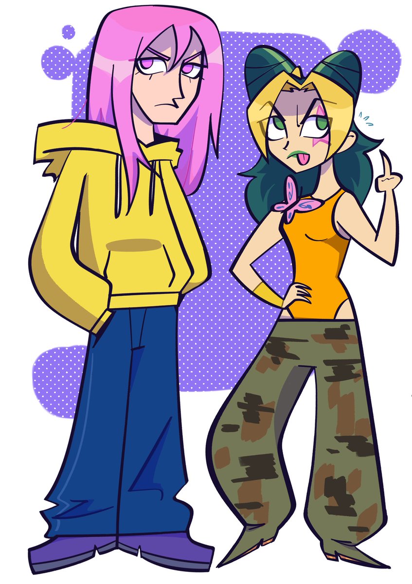 NARCISOANASUl's tweet photo. Baddies
#jjba #アナ徐 https://t.co/ao7FMoVP9v
