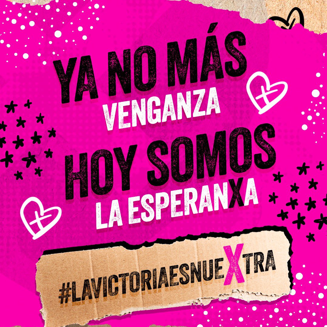 La venganza con la que actúa este gobierno viejo pronto se irá.

¡Mi lucha es tu lucha!

Daremos paso a la #eXperanza y la reconciliación.

#XóchitlVa