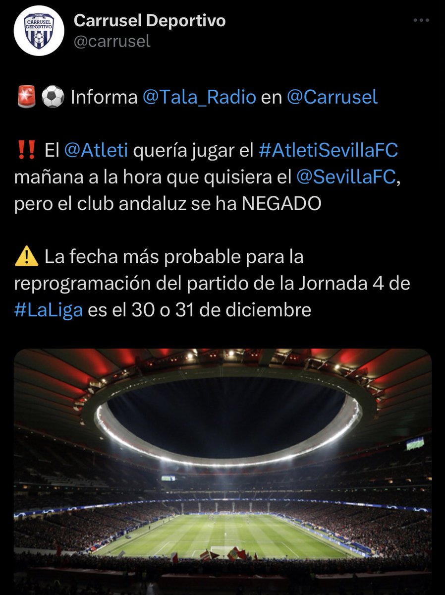SprintDeRakitic's tweet photo. te sacan que el Sevilla se niega a jugar mañana sin contrastar, cuando lo hacen tienen que rectificar porqué el Sevilla no se ha negado.

El daño que ha provocado el Sevilla FC a un país de borregos es tremendo, cuanto jode que un equipo andaluz sea exitoso y haya traído tanta plata a España.

y a nosotros que nos encanta que nos odien…