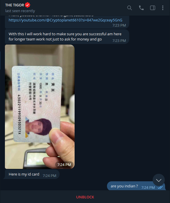 RashidAlzaa's tweet photo. 🚨 Attention Community 🚨
We have recently been targeted by an individual attempting fraudulent activities. We always prioritize the safety of our community and operate transparently. Please see the attached screenshots for the full conversation and be cautious. Always verify and stay informed. 

#StaySafe #ScamAlert