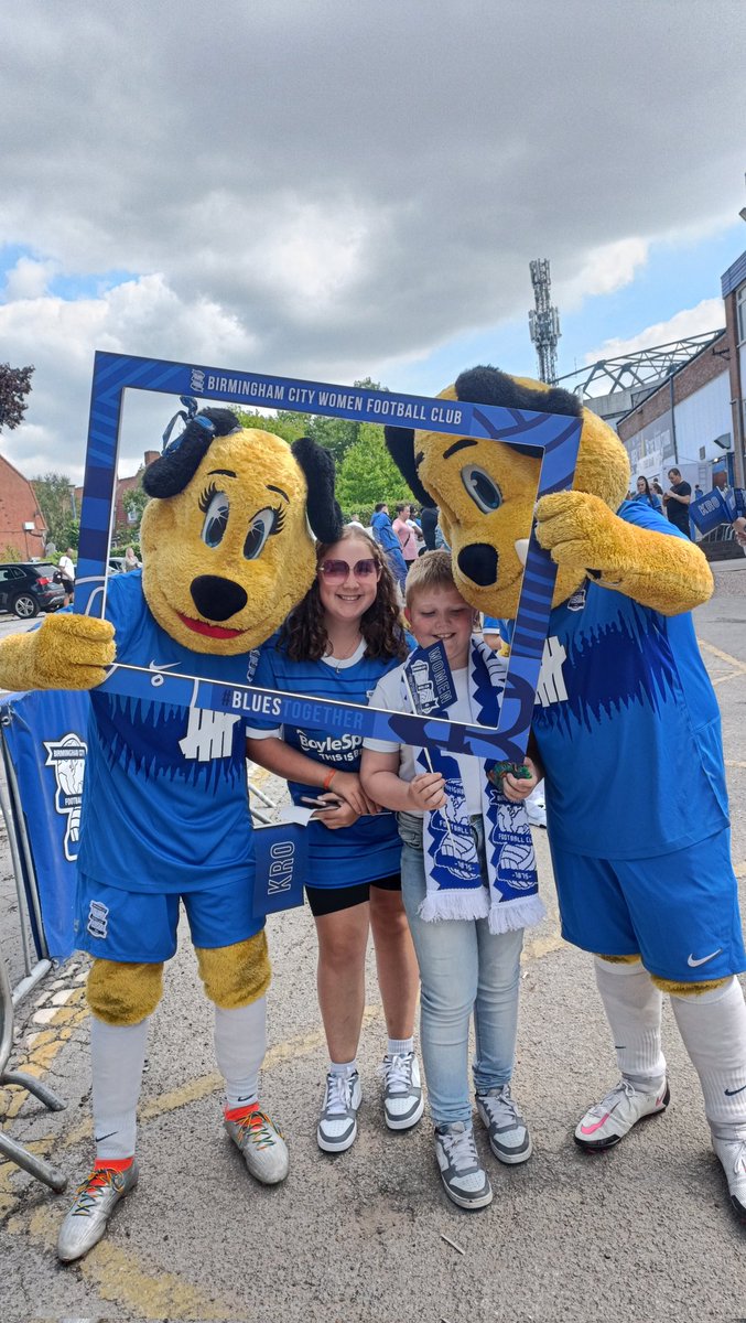 clairesname's tweet photo. @BCFCWomen  #mascot #firsthomegame #season23/24 https://t.co/CyQLuAniSx
