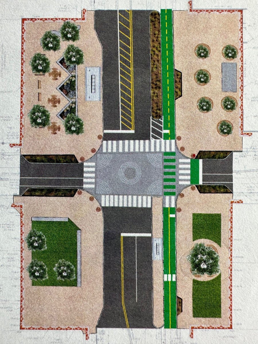 Bergen Square in Jersey City (Bergen Avenue and Academy Street) and the streets around it are the site of what is considered to be the oldest municipality in the state of New Jersey (first established in 1660)- We just completed some flood mitigation for the area and are now