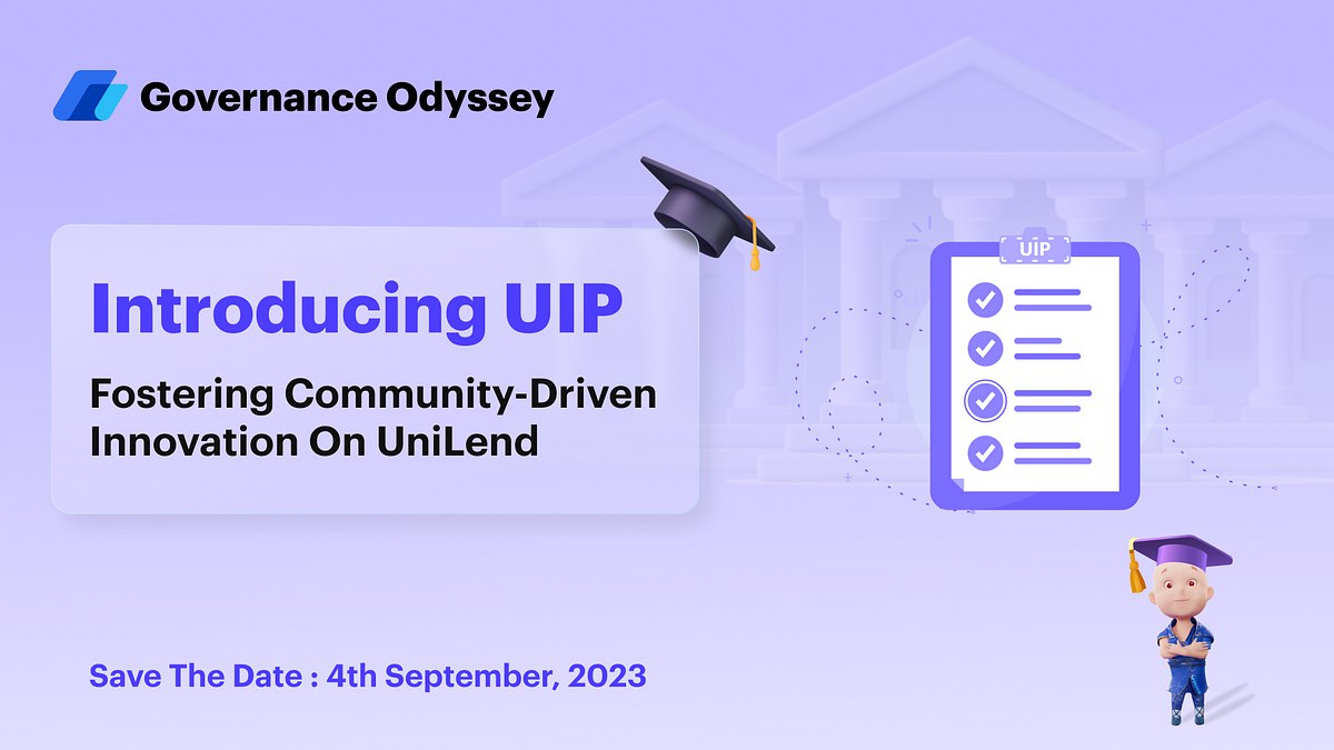 iamsuccinct's tweet image. 🚀 Introducing UIPs on UniLend! 💪✨ Engage in discussions, cast your votes, and shape the future of the #UniLend protocol! Join the community-driven innovation revolution today! 🌍🙌 #UniLend #UIPs #UFTG