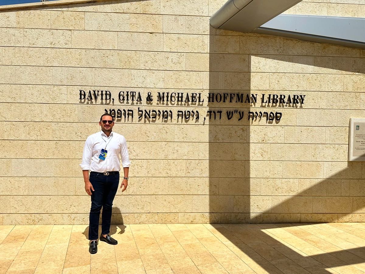 depdanniel's tweet photo. #MissãoIsrael • Visita a Ruppin Academic Center, faculdade israelense com 74 anos de tradição, para uma imersão nas pesquisas e projetos que focam na #InteligênciaArtificial para indústrias tradicionais.

🇮🇱📍🤖 https://t.co/yDiZw0ym5S