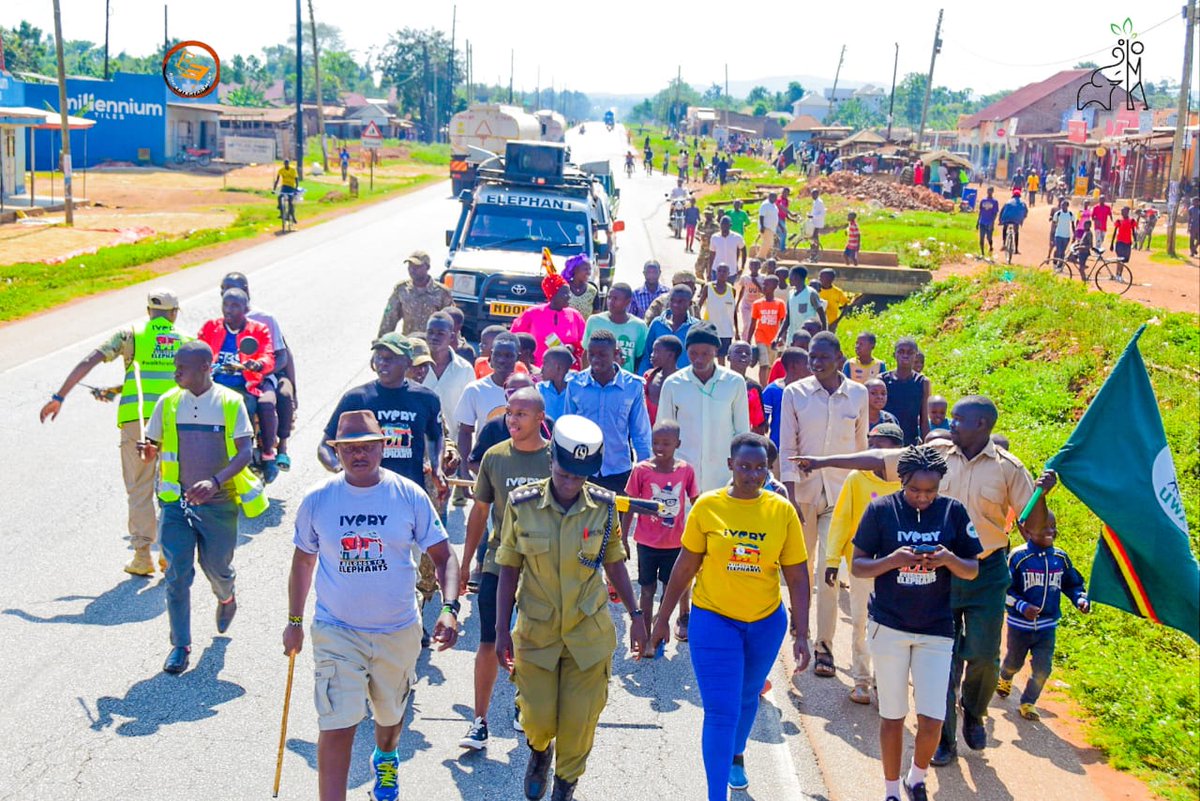 NyamuJim's tweet image. I am in Uganda on my route to Garamba National Park in DR Congo #Creatingawareness on the plight of African Elephants #Walkingthetalk @ToElephants