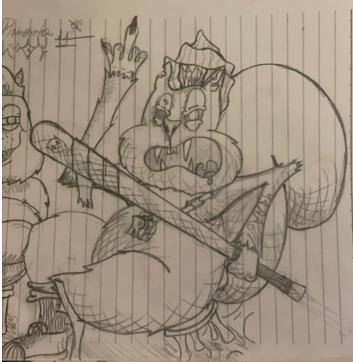 MADCARTOONOP's tweet photo. #MADDARE is a rabid and dangerous squirrel.He and his brother #MADCHEAP are always picking fights with the other characters in the #MADANIMALS collection. It was created by me in 2011 during my high school classes. Follow the link:https://t.co/xUzulTkBUC

#NFT #RARIBLE #Ethereum https://t.co/o0jn5vChiV