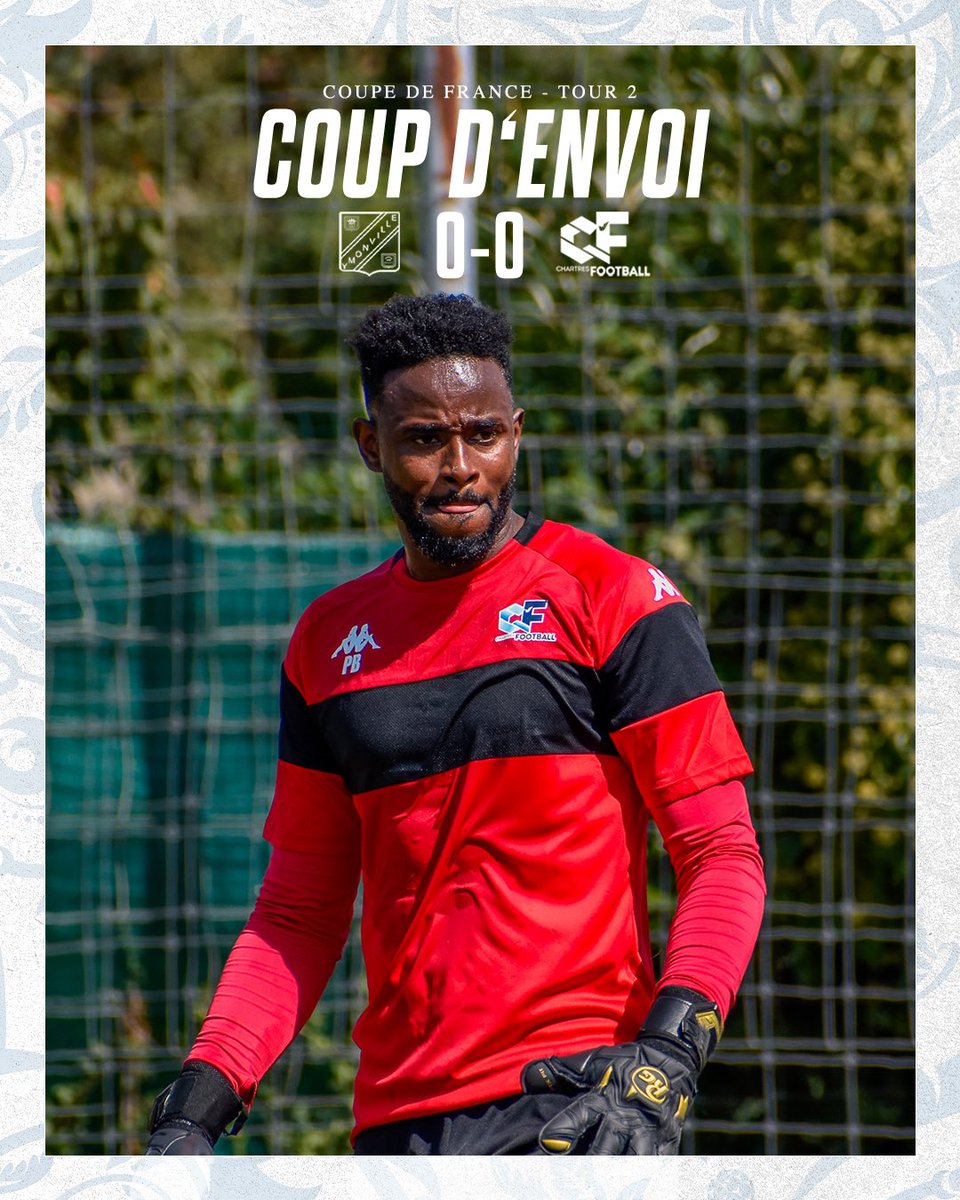 ⏱ 0‘ 𝗗𝗲́𝗯𝘂𝘁 𝗱𝘂 𝗺𝗮𝘁𝗰𝗵

Le coup d’envoi de ce deuxième tour de la <a href="/coupedefrance/">Хамидов Мехродж</a> est donné à Ymonville ! 

#AVYCCF 0️⃣-0️⃣ | #AllezChartres 🔵⚪️