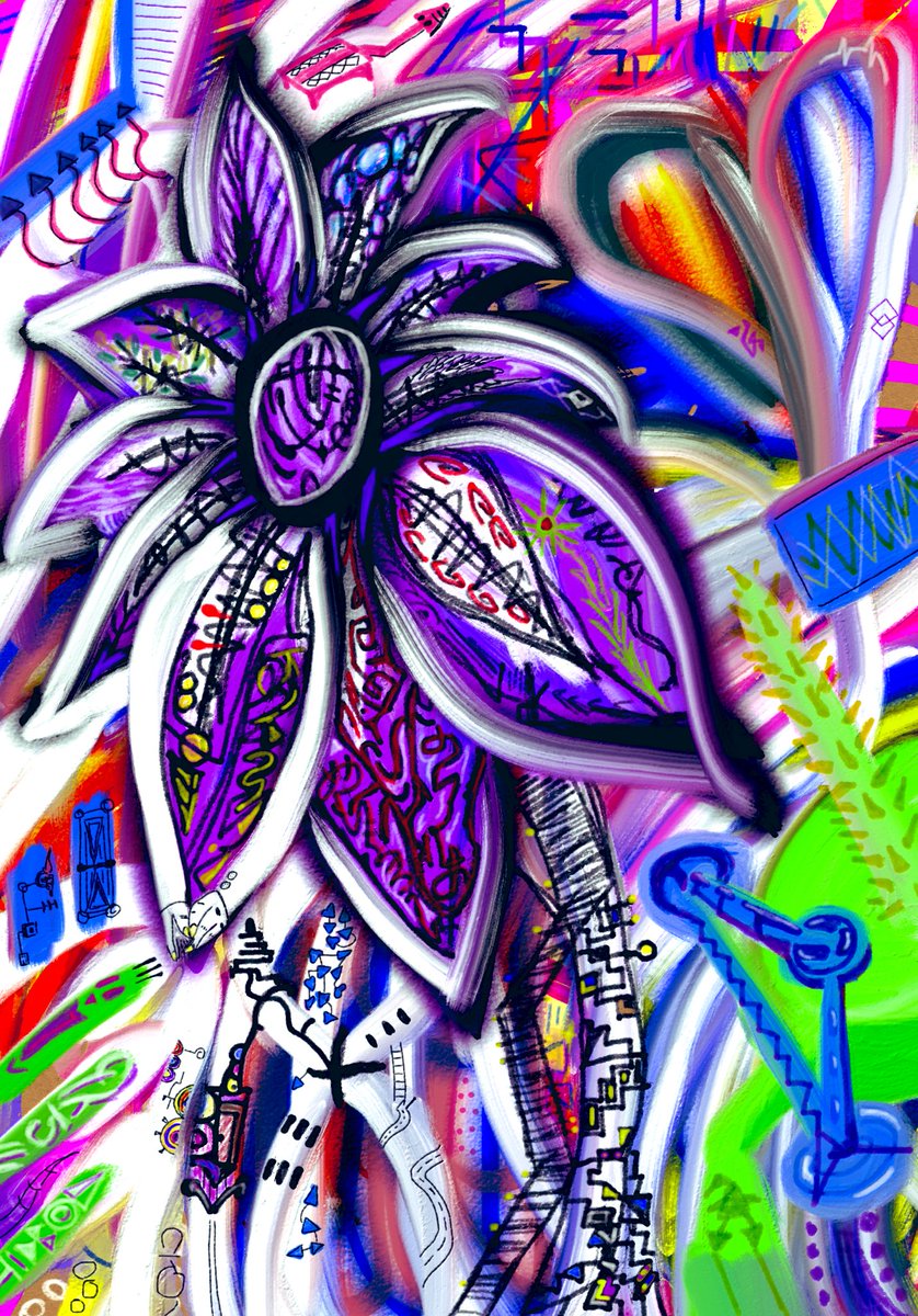 Noge369's tweet image. [My mind pattern-0903]

(良き日-悪き日)×ART＝REBORN∴New world!!

今週も皆さんの投稿から多いに刺激を受け、楽しいひとときとなりました！！感謝👽👍
良い夢を。。。。
#abstractart  #art #paintart  #Thanks #goodnight