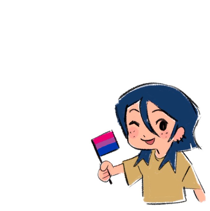 「blush holding flag」 illustration images(Latest)