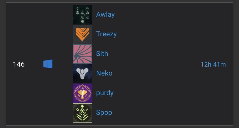 SilimarClan's tweet image. The UK kings returned, but one cursed the team with no emblem.

GGs