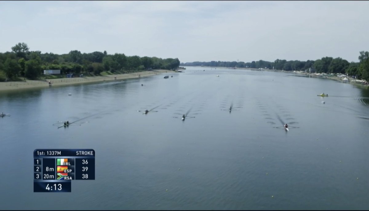 Nathan Timoney and Ross Corrigan have qualified for Wednesday’s Quarter Final after a great race in their heat today at the World Championships in Belgrade @WorldRowing