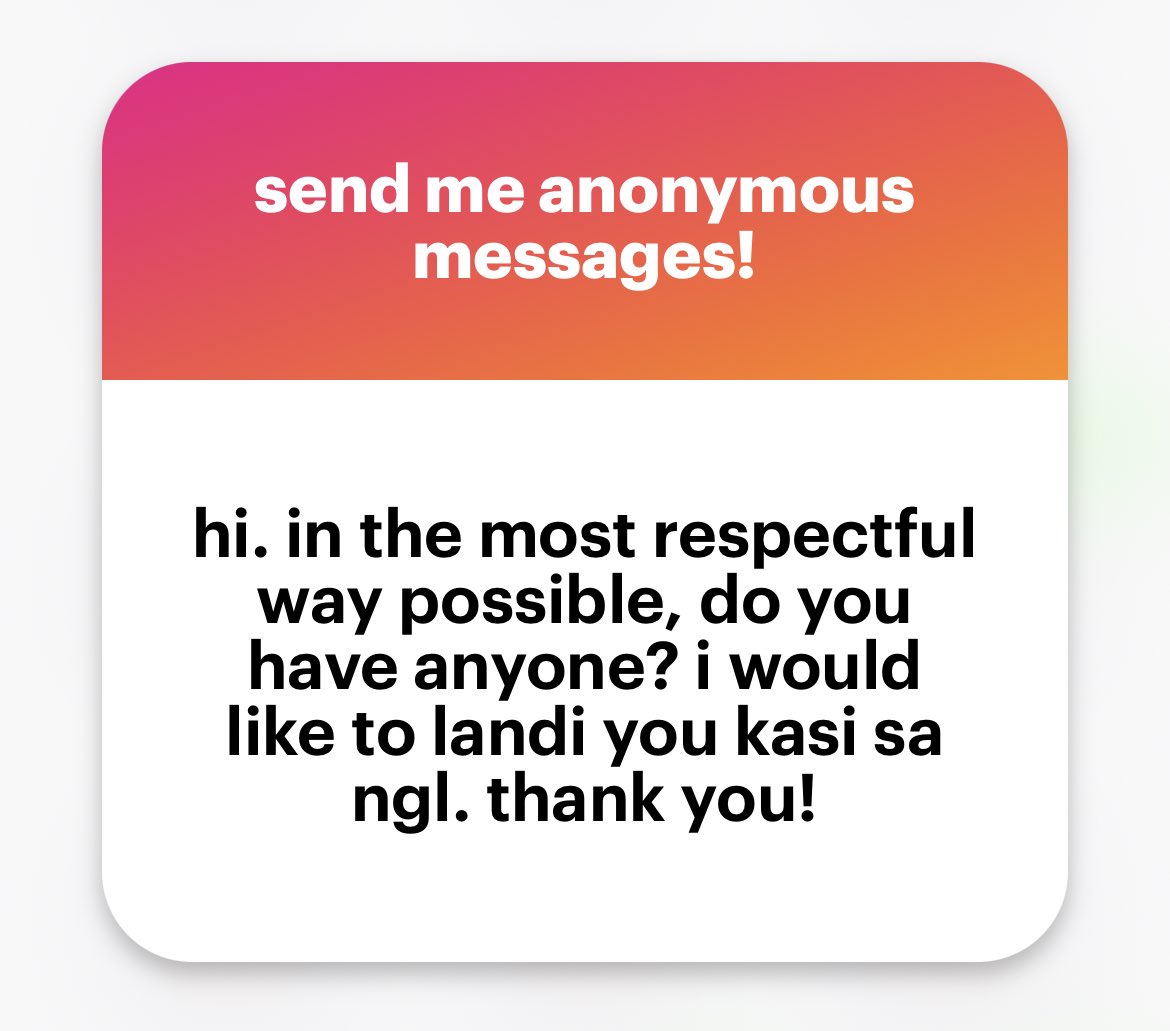 hi, anon! i am currently courting someone so, no. i’m off limits from now on.