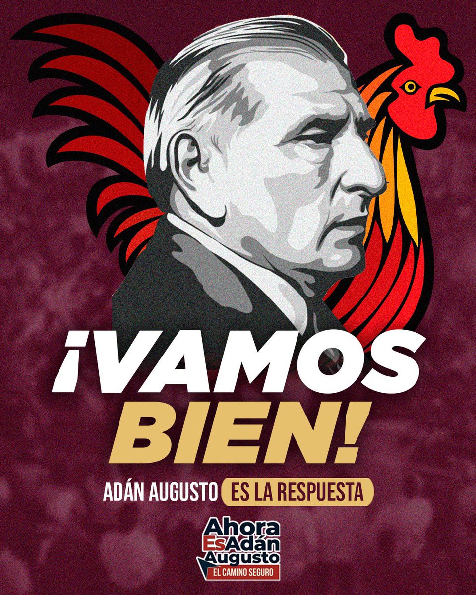 ParaisoCon's tweet photo. •Domingo y nuestro gallo canta desde temprano #SigueAdán #AhoraEsAdánAugusto #ElCaminoSeguro🇲🇽

@adan_augusto💯 https://t.co/kIeoD1n94G
