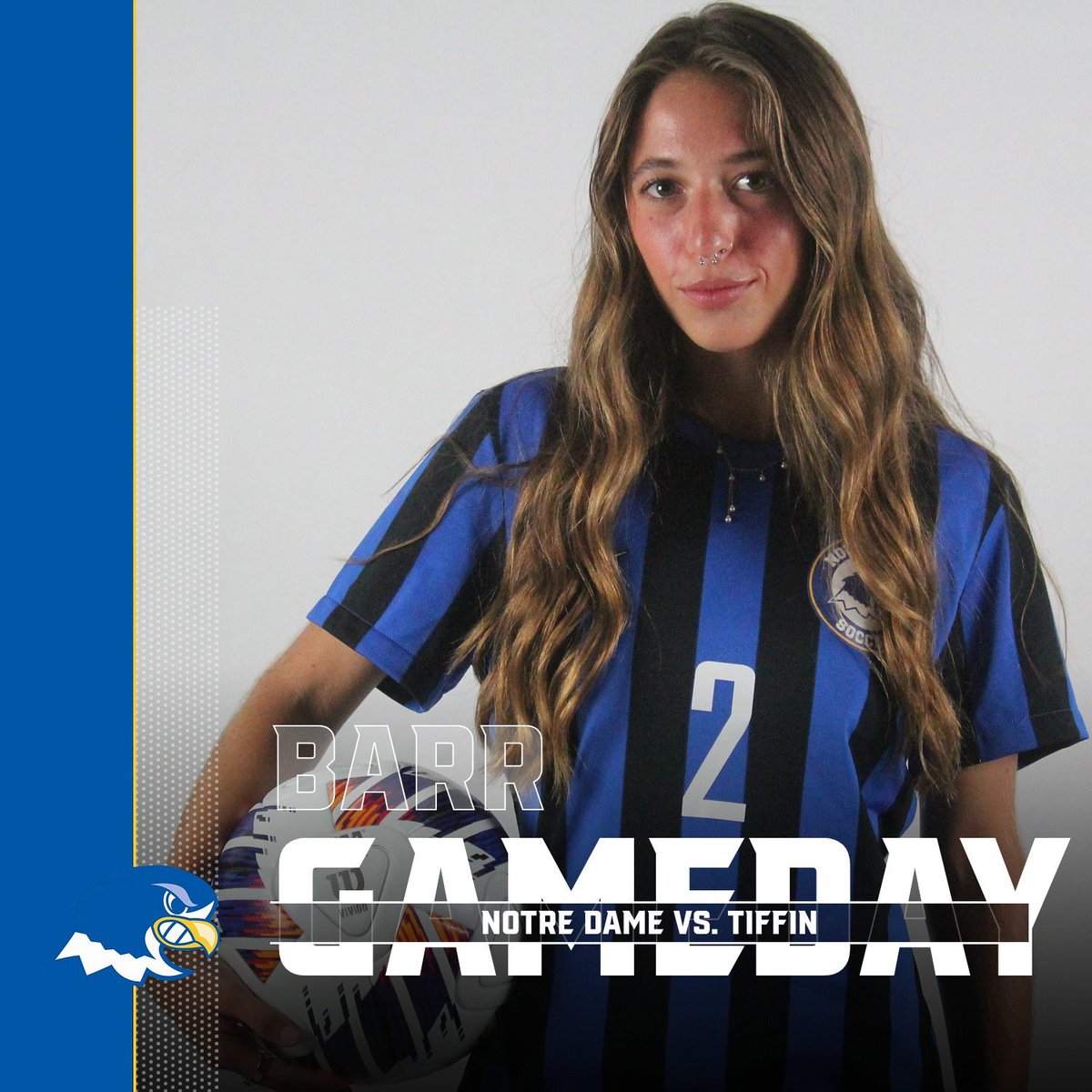 𝙃𝙤𝙢𝙚 𝙤𝙥𝙚𝙣𝙚𝙧! Women’s soccer is back on Mueller Field, taking on Tiffin! It all starts at 1! #FlyAbove