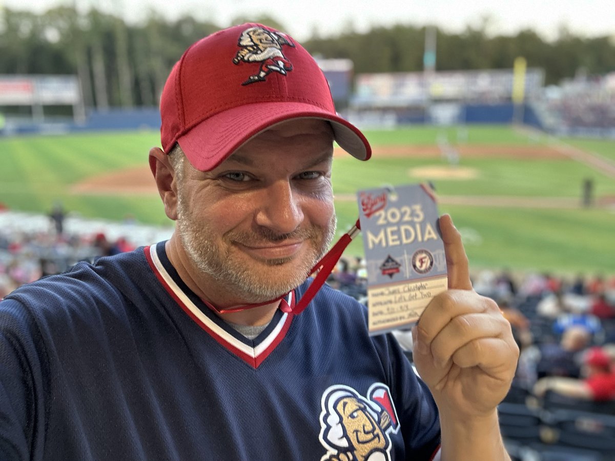 ballparknation's tweet photo. Last night was a pretty big game for me: we started shooting the SERIES finale for #LetsGetTwo. The @FXBGNats game marked my 1st game in VA AND my final state in CONUS on my quest to see a game in all 50 states. One MiLB Game left. One state left... https://t.co/RaBPedXugv