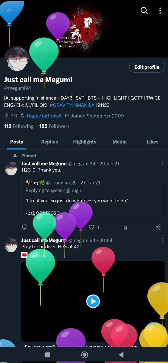 megumi94's tweet photo. Balloons again. And yes, i am alive. https://t.co/PMYP6TnUaN