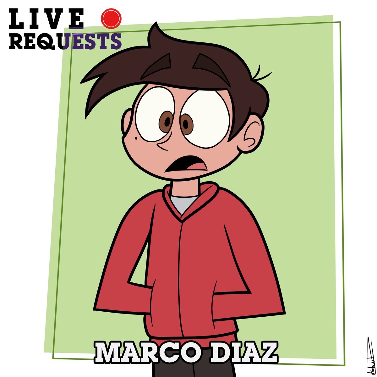AidanDeFrehn's tweet photo. The second to last request, but the final Disney one.
#MarcoDiaz #StarVsTheForcesOfEvil #LiveRequests #FanArt #ArtistOnTwitter https://t.co/omTAUlIHth