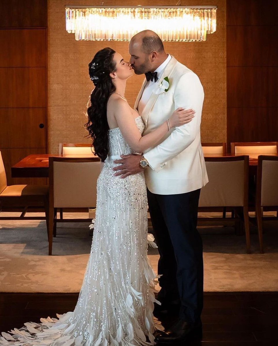 stlcards legend and future HOF Albert Pujols and Nicole Fernandez tie the  knot! Congratulations Albert! 🍾🍾🥂, image size:963x1200
