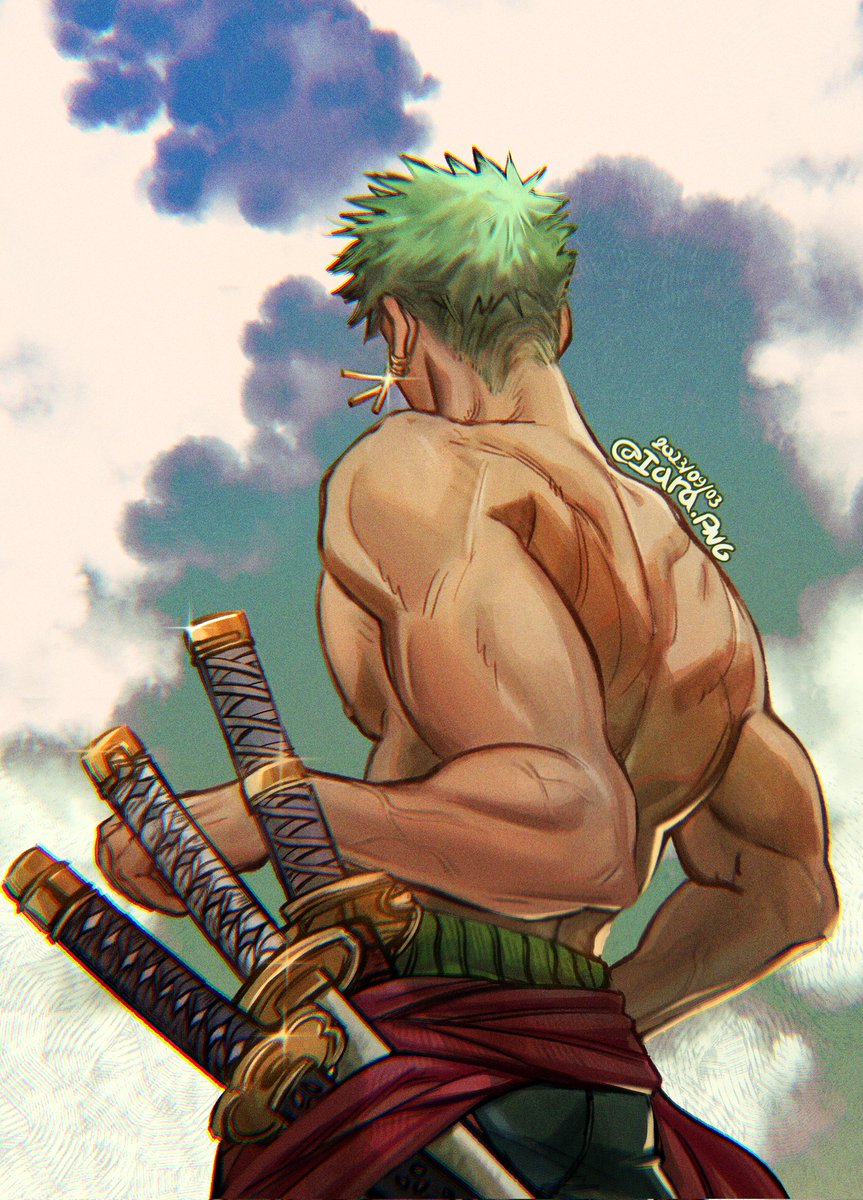 Roronoa Zoro 🎋 from #ONEPIECE 
#fanart
