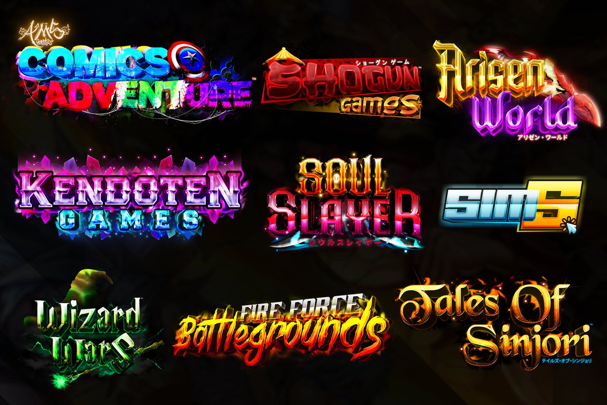 IAmAMSStudios's tweet photo. Yo, I've been cooking a lot of new recent logos, UI's and soon some trailers. This is my new logo sheet

#RobloxDev #robloxart #roblox #RobloxGFX #LogoDesign #robloxlogo #GraphicDesign https://t.co/f9WdRpVMlQ