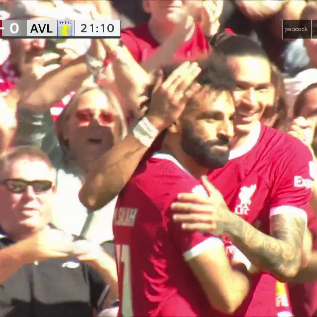 WHAT A BALL FROM TRENT ALEXANDER-ARNOLD! 🔥 #LFC📺 @USANetwork