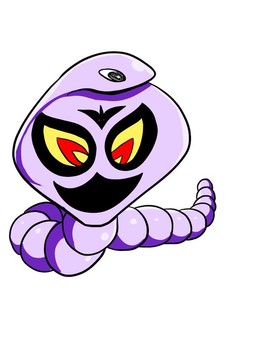 もしもの時の為にアーボックを練習しておこうと思ってたのを思い出したので赤緑のアーボックを模写しました 