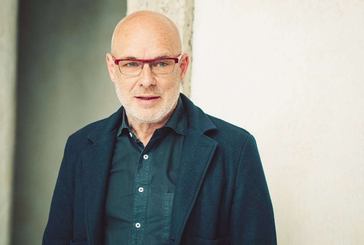 We’re excited that Brian Eno is going to speak to the provocations at c. 3pm. He’s musician, producer, visual artist & activist who founded @earthpercentorg & supports us, @musicdeclares & @JuliesBicycle #CultureTakesAction #TogetherWeAct