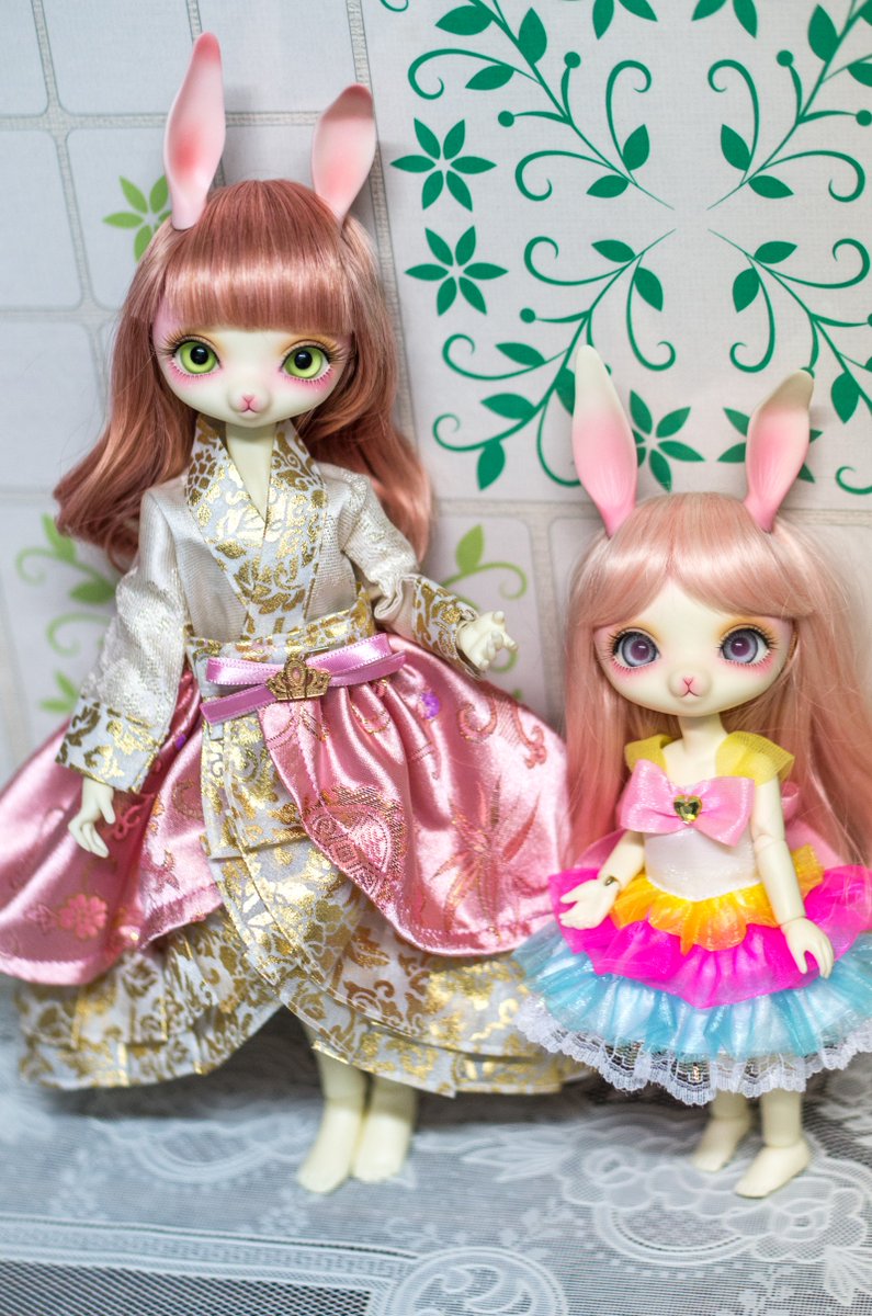 Lalka_m's tweet photo. ピノちゃん🐰🐰🐰 #kreamdoll https://t.co/7YPFQug5UJ