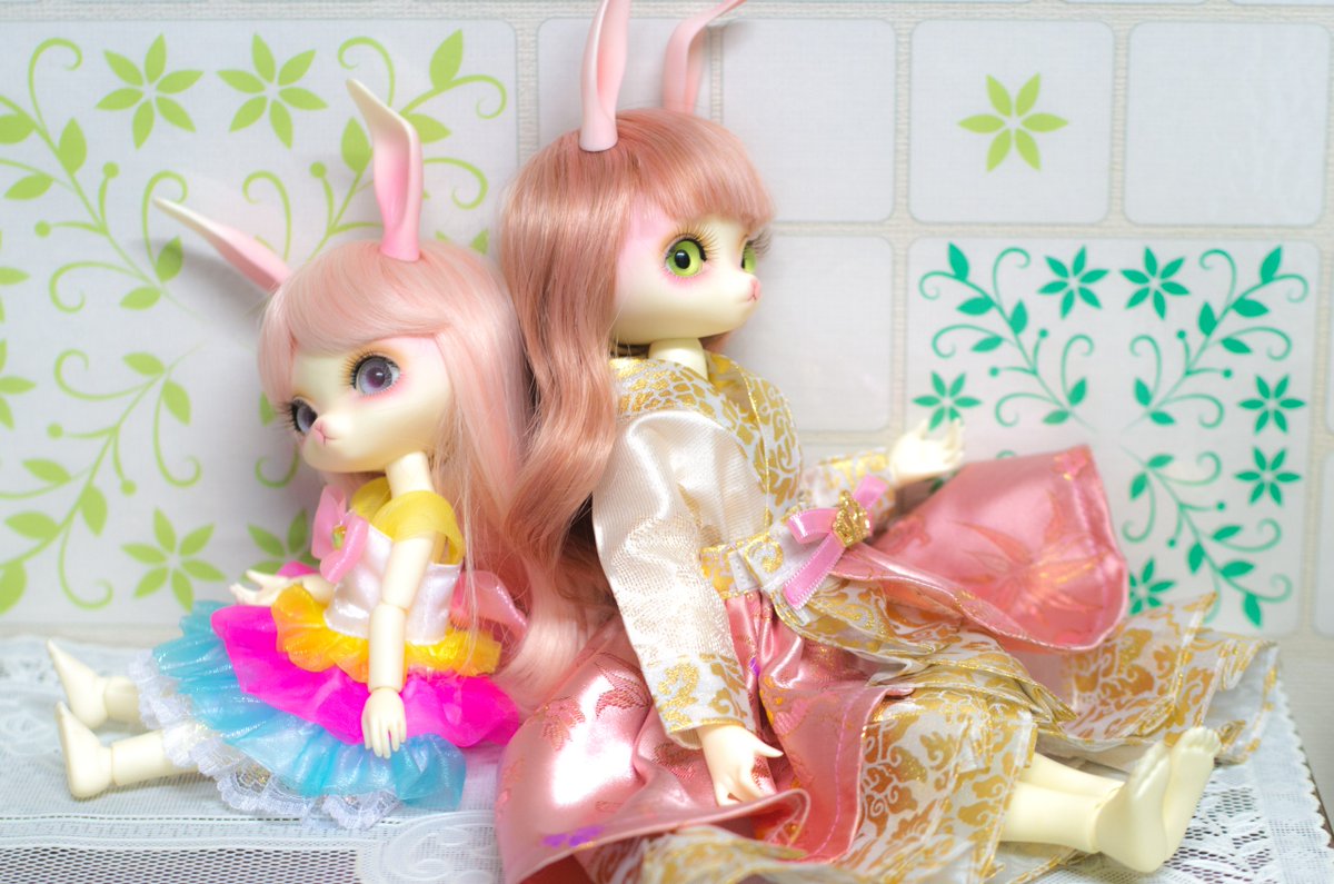 Lalka_m's tweet photo. ピノちゃん🐰🐰🐰 #kreamdoll https://t.co/7YPFQug5UJ