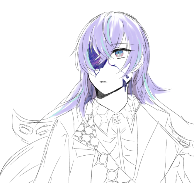 「描きたいところだけ描いたらくがき。デザイン好きで… 」|夢名のイラスト