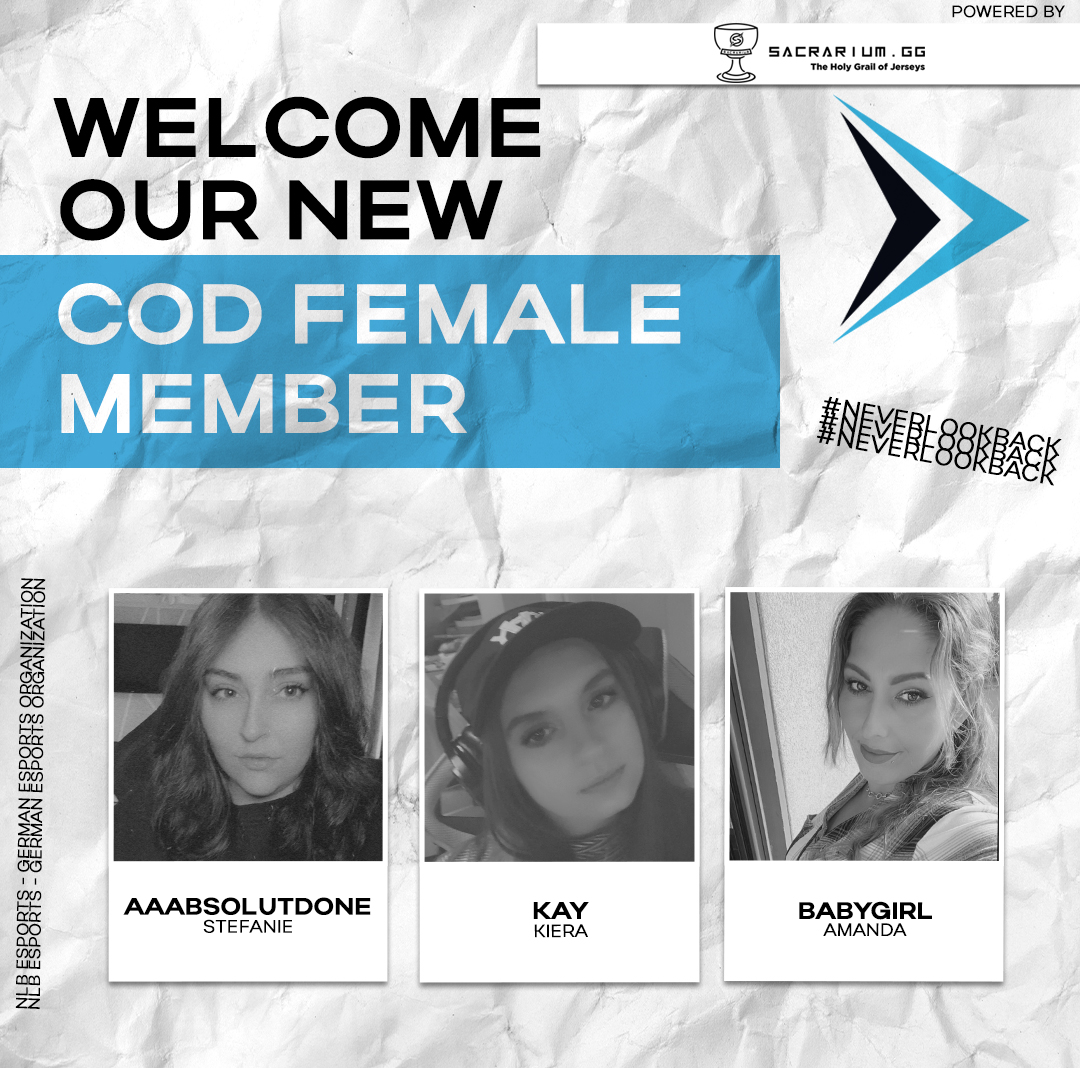 🔥New COD Legends Alert! 🔥

Introducing <a href="/AAAbsolutDone/">𝘀𝘁𝗲𝗳𝗮𝗻𝗶𝗲</a>, <a href="/ImMissKay/">Kay</a>, and <a href="/Xx_Babygirl_xX_/">⚜ Babygirl ⚜</a>
The powerhouse trio joining our COD team! Get ready for epic gaming moments with these incredible additions by our side. 
Welcome to the squad, champs! 💙