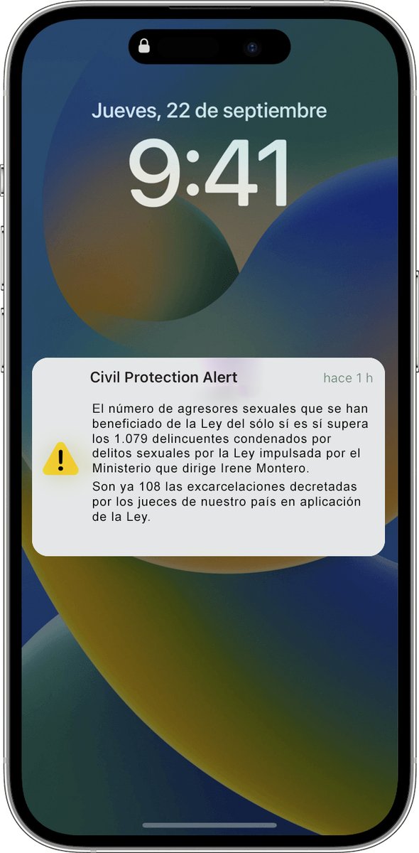 El que nunca me llega de Protección Civil o el Gobierno es este mensaje. #Apocalipsis #DANA #Madrid