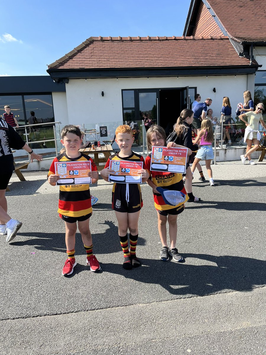 Award winners today:

V Leigh Miners
Opposition - Logan
Parents- Reuben
Coaches- Harry

V Burtonwood

Opposition - Cole
Parents - Finley
Coaches - Thomas