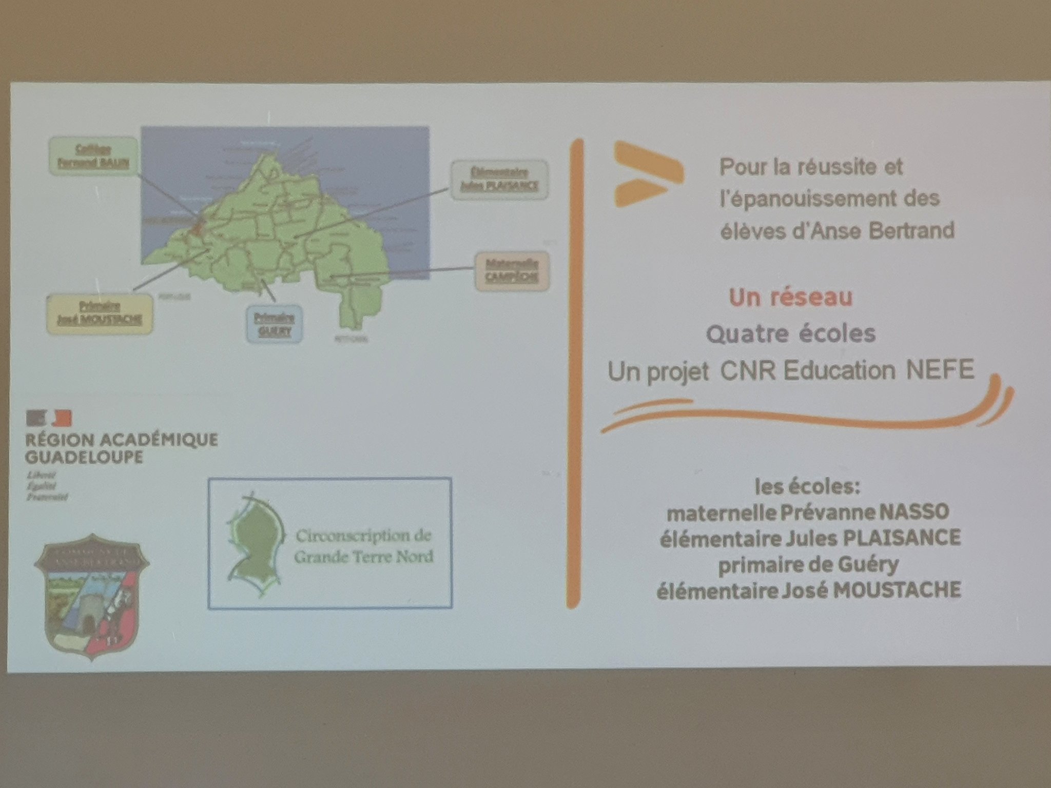 La maternelle  Région académique Guadeloupe