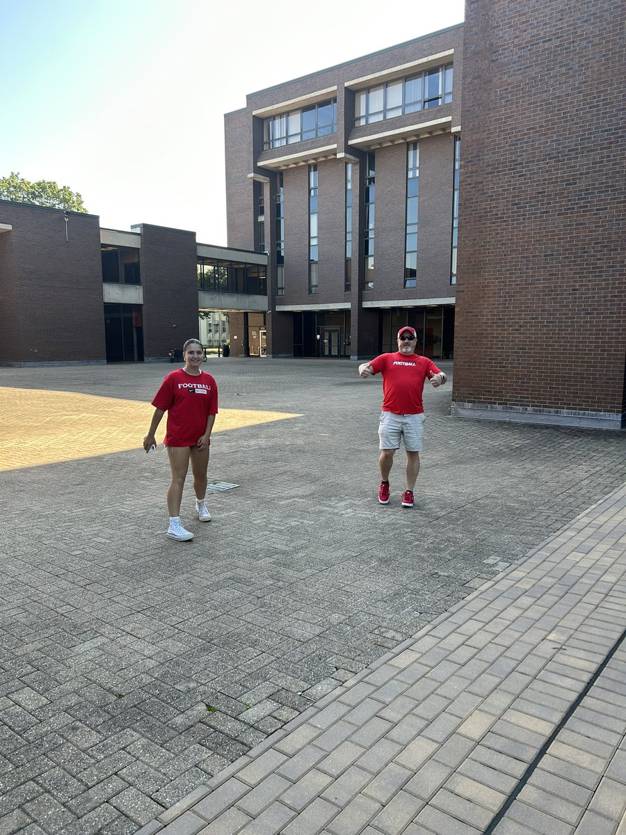 Convinced @edphilipp to go to the first game of the football season!! Go RU! <a href="/RFootball/">Rutgers Football 🪓</a>