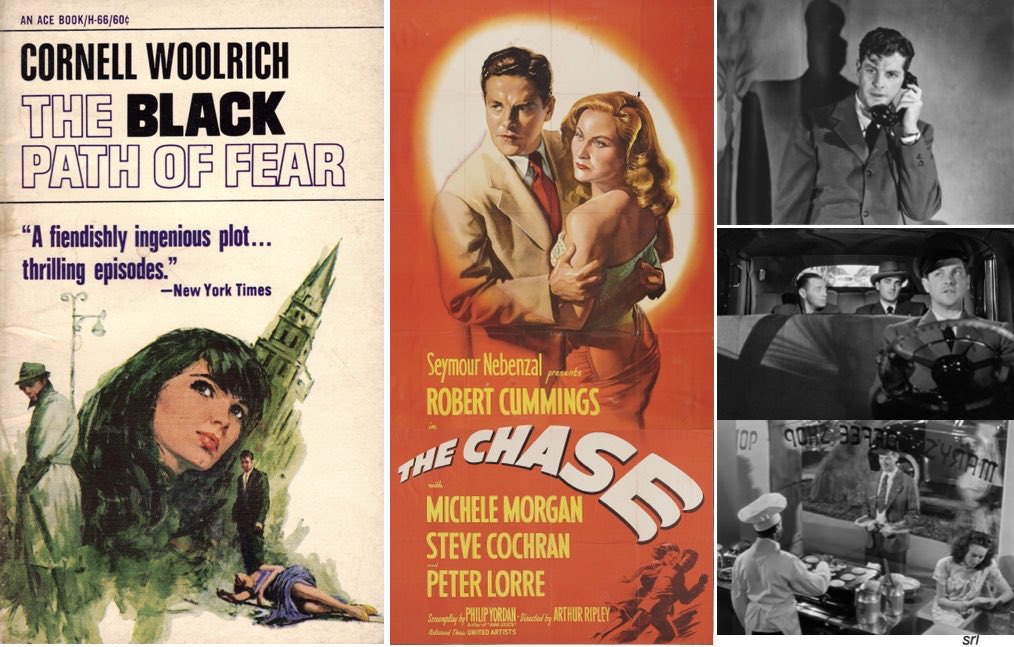 3pm TODAY on @TalkingPicsTV 

The 1946 #FilmNoir #Crime film🎥 “The Chase” directed by #ArthurRipley from a screenplay by #PhilipYordan

Based on #CornellWoolrich 1944 novel📖 “The Black Path of Fear”

🌟#RobertCummings #MichèleMorgan #SteveCochran #PeterLorre #LloydCorrigan