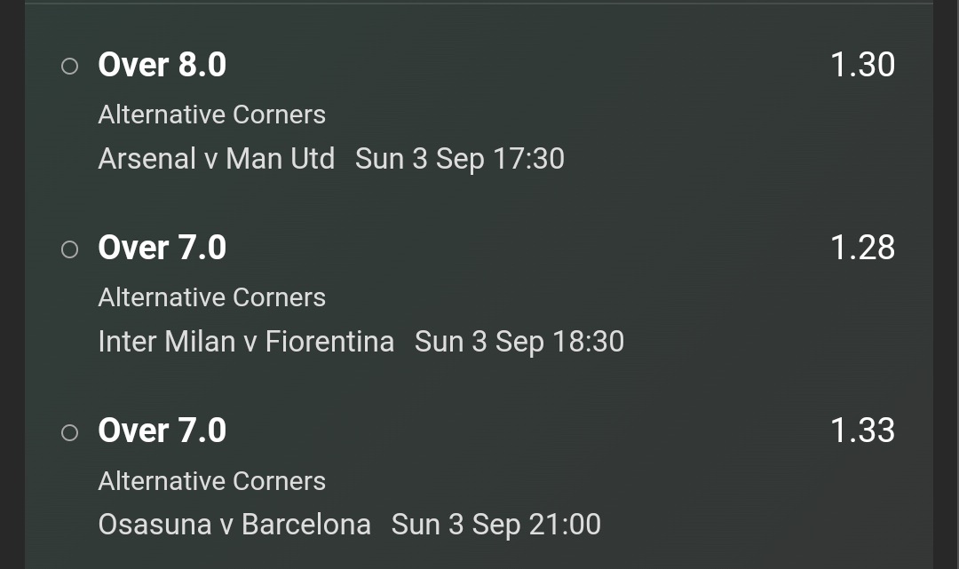 cornerboytip's tweet photo. Sunday's treble
#CornerBetting
#FootballTipster
#FreeTip
#Bet365 https://t.co/7xubMblvpo