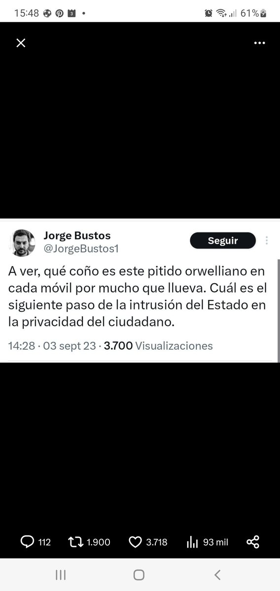 Jorge Bustos, Subdirector de El Mundo y colaborador de la COPE, ha borrado este tweet, en cuanto se ha enterado de que es el Gobierno de Ayuso el que está realizando este aviso de Emergencia.
¿Periodista o panfletario?.
Pues lo segundo.
