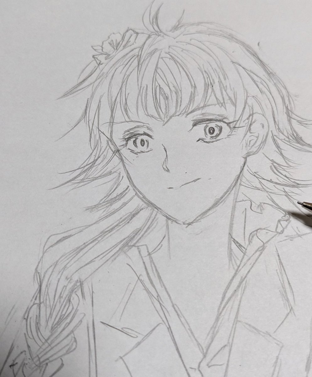 QbdGpk's tweet photo. 久々描いてみた。モンゴメリちゃん落書き。やっぱね、文ストのテイストって私のテイストと合わない(；´∀｀)

わかっちゃいるけど、アンの部屋とかめっちゃ描いてみたい。

敦のことスゴイ好きなモンゴメリちゃんと鏡花ちゃんで描いてみたいなー。
ipad壊れたの痛い。 https://t.co/mCSCmBIyu3