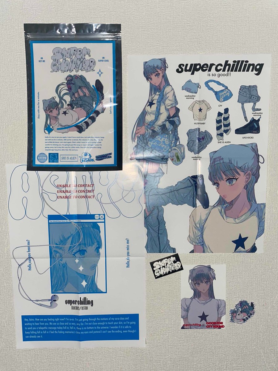 HOUSE" and "superchilling" have been added to the online store. Please check them out!

https://t.co/kIsTeLHt09 
