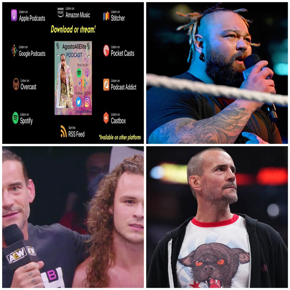 AgostoAllElite's tweet image. #AgostoAllElitePodcast Ep 127: CM Punk Fired

Spotify: bit.ly/3NfQ2Iq

-#TonyKhan      
-#CMPunkFired 
-#CMPunk and more news &amp;amp; recaps

Listen  on #SpotifyPodcasts, #Amazon, #Google, etc.