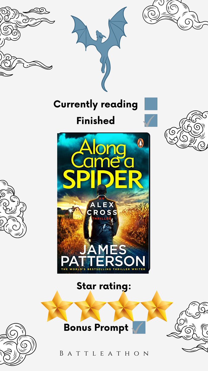 Hattiebooks21's tweet image. @TheVDreadathon and @Battleathon another book finished
