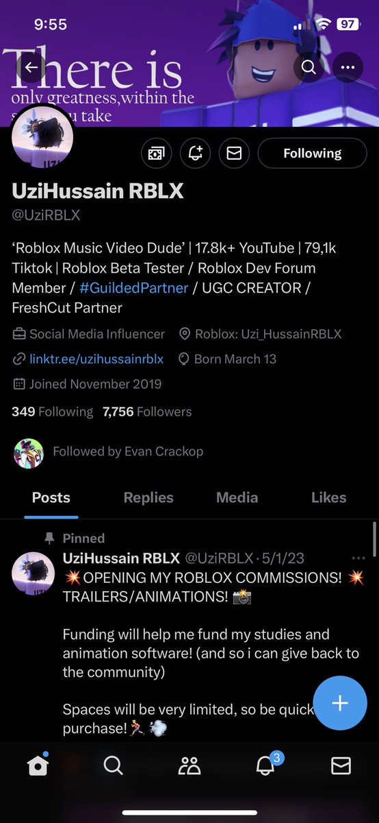 Preya98's tweet photo. @UziRBLX Brokenhccrt     
here’s the proof I follow you on twitter https://t.co/VomsJ6EPvB