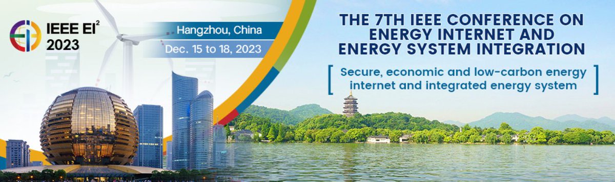 V2B2G's tweet image. 2023 IEEE Conference on Energy Internet and Energy System Integration
● MicroGrids, Standalone Power Systems and Virtual Power Plants
● Peer-to-peer #EnergyTrading and #TransactiveEnergy Management
● Planning, Operation and Control of #EnergyInternets
attend.ieee.org/ei2-2023/paper…