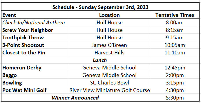 hullfest's tweet photo. Today's schedule. https://t.co/78nhkOAKiL