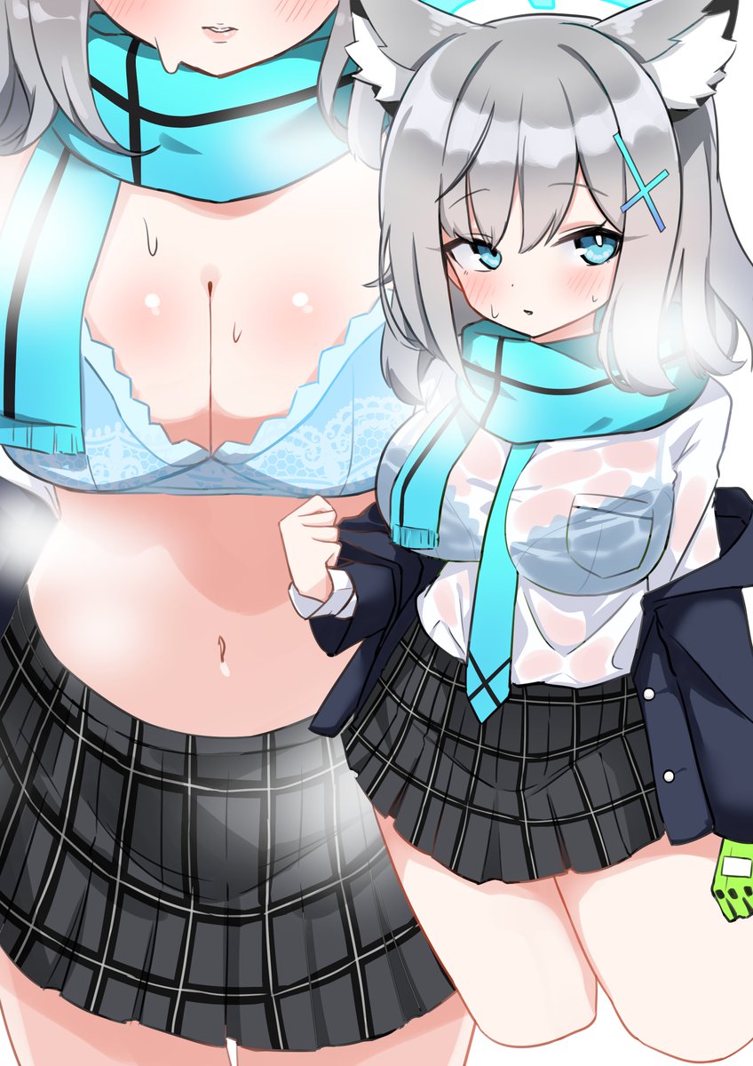 ロードバイク転がしてきたシロコ
#ブルアカ #ブルーアーカイブ 