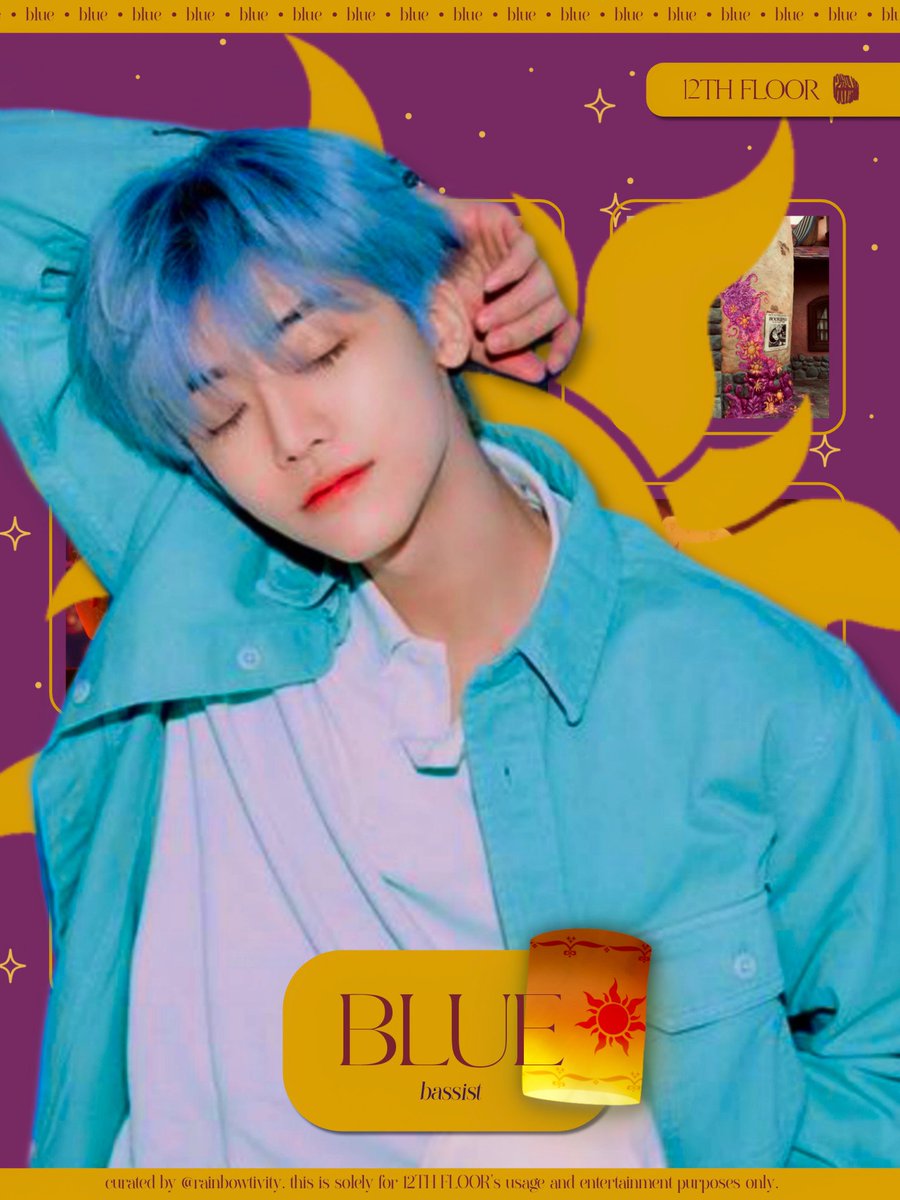 ㅤㅤ

͏͏͏͏͏͏ 
͏͏͏͏͏͏   
              𑁍 ₊˚ ִֶָ  12TH  FLOOR'S
                          BASSIST  ⚘ 
                     ⁀➷ ‿➹  BLUE.⠀

   #27thFloatingLantern
   #MagicalBraidedTales
   #EnchantingBraidsOfTheLantern
͏͏͏͏͏͏   
     
͏͏͏͏͏͏ 
͏͏͏͏͏͏