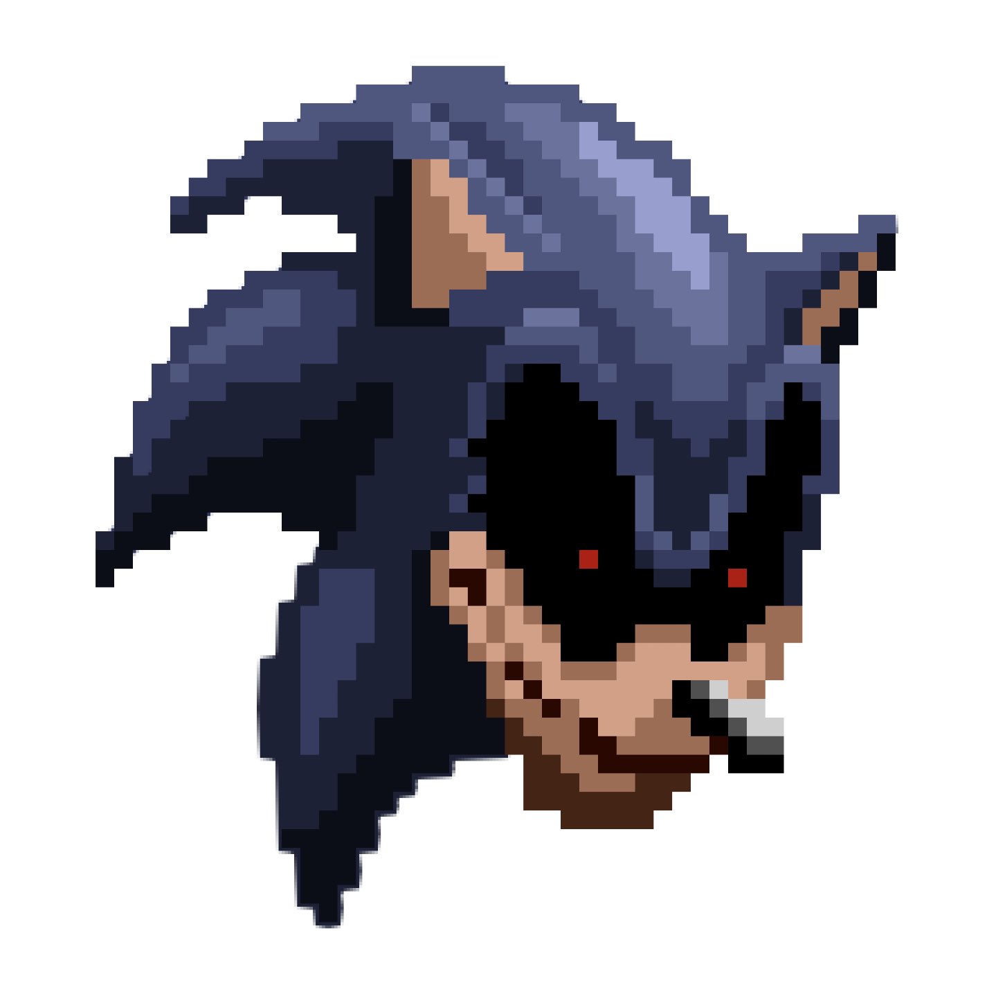 Sonic exe pixel art