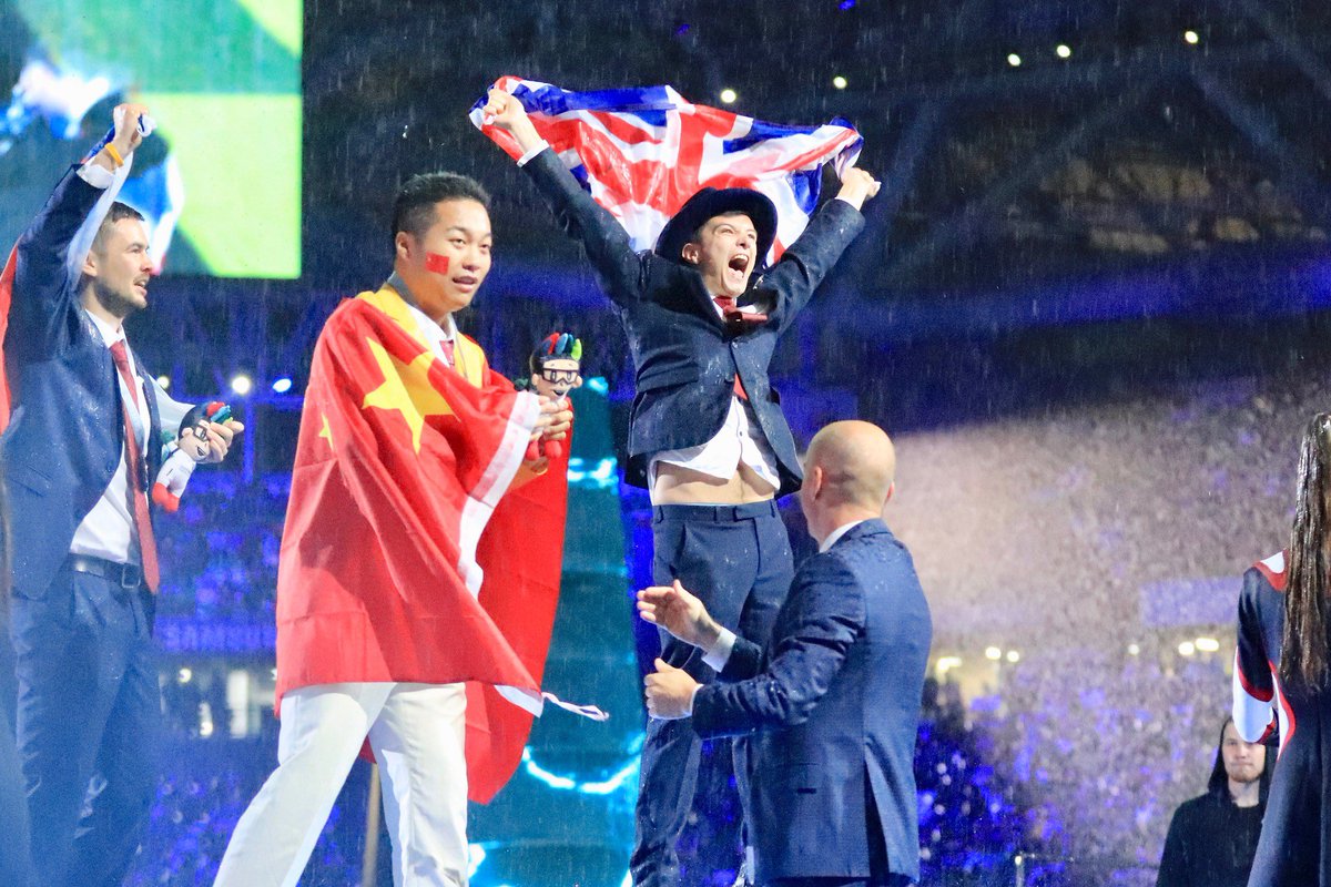 Forty Thousand people will gather in a Gdansk football stadium on Tuesday night, to cheer on Team UK

Nothing to do with sport - but something far more important- skills that will fuel our nation's economy 

Offering live links <a href="/SkyNews/">Sky News</a> <a href="/SamCoatesSky/">Sam Coates Sky</a> <a href="/liamblyth/">Liam Blyth</a> <a href="/richardgaisford/">Richard Gaisford</a>