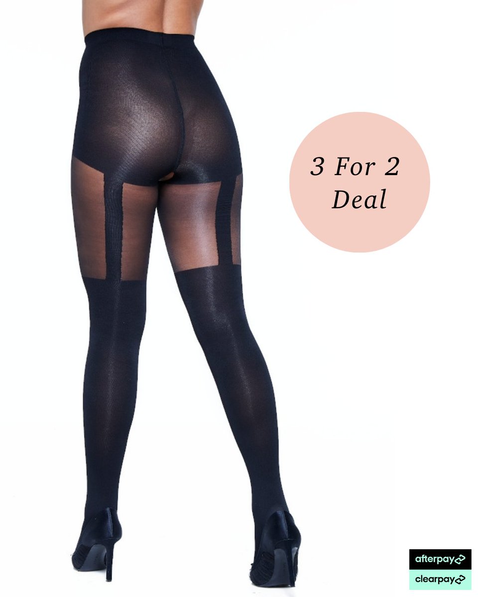 thetightspotuk's tweet image. Naughty Bundles 😜

The Miss Naughty Mock Suspender Crotchless Tights are now in multipacks! ✨ Stock up on these flirty open crotch tights that feature a sheer top with an opaque, smooth bottom. 💕

Shop now 🛍️ bit.ly/3P8v3sf

#MissNaughty #Multipacks #CrotchlessTights